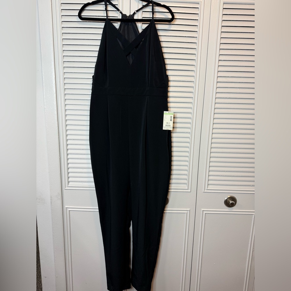 Juniors bongo black jumpsuit size 13 new with tags